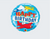 18” Birthday Airplane Mylar Balloon