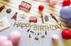 Happy Birthday Banner Neutral