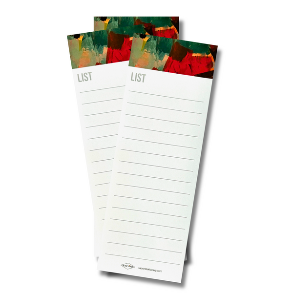Sapori Red Rocks List Pads (Set of 3)