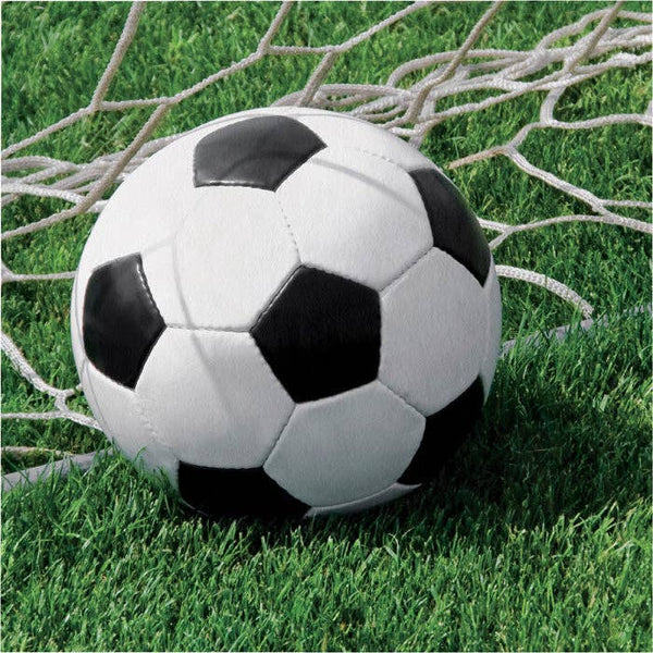 Soccer Dessert Napkins, 16pk