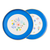 Multicolor Elegant Floral Dessert Plates, 8pk (MULTIPACK)