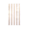 Gold Signature Stripe Dinner Napkins, 20pk