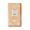 Rust Gingham Block Print Dinner Napkins, 20pk