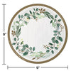 Eucalyptus Dinner Plates, 8pk