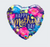 18” Mothers Day Peonies Mylar Balloon