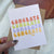Congrats Multicolor Stack Text Greeting Card