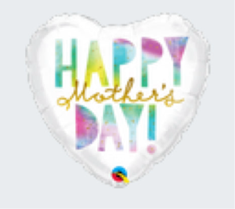 18” Mothers Day Watercolor Mylar Balloon