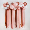 Rose Gold Metallic Balloon & Streamer Kit