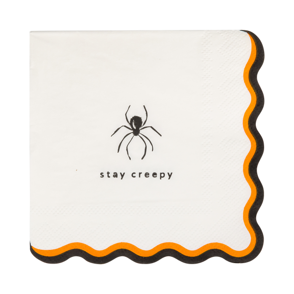 Spooky Icons Cocktail Napkins, 24pk