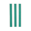 Emerald Green Cabana Stripe Dinner Napkins, 20pk