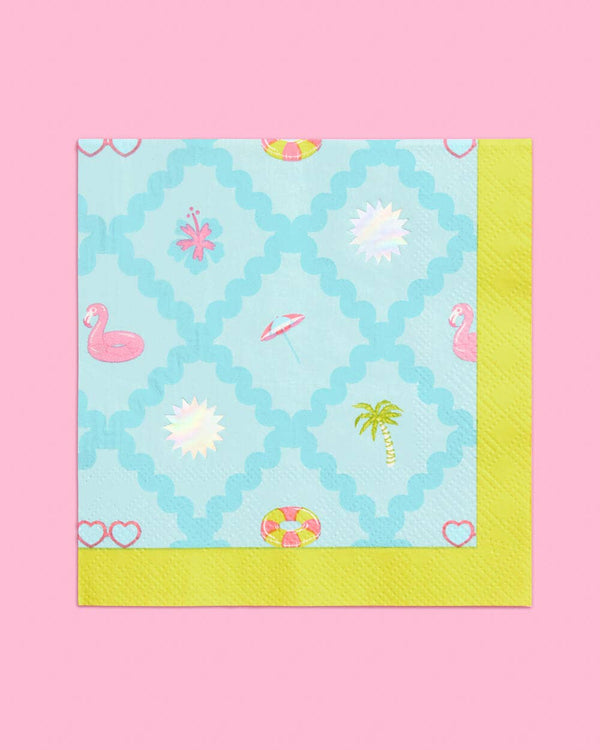 Pool Party Napkins, 24pk
