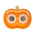 Groovy Pumpkin Shaped Paper Plate, 8pk