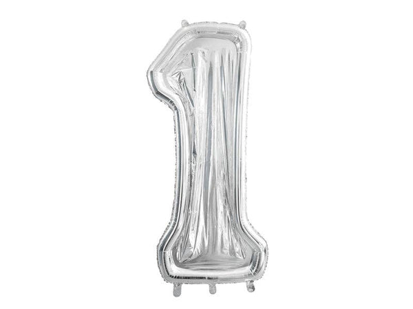 GIANT Silver Number Balloon Frame| 49 In