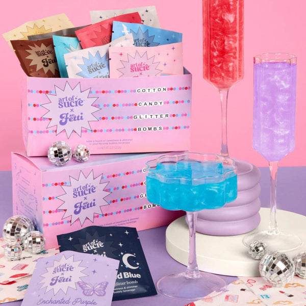 Cocktail Glitter Bomb - 11 cotton candy