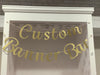Custom Banner Letters