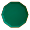 Emerald Green Premium Dinner Plates, 8pk
