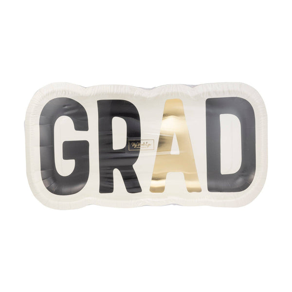 GRAD Shaped Dinner Plates, 8pk