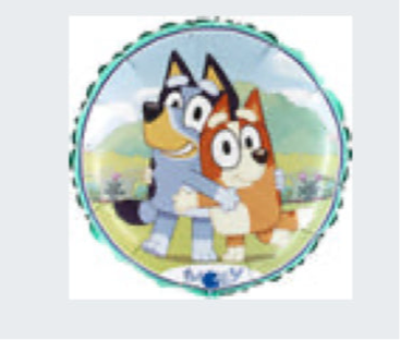 18” Bluey Mylar balloon