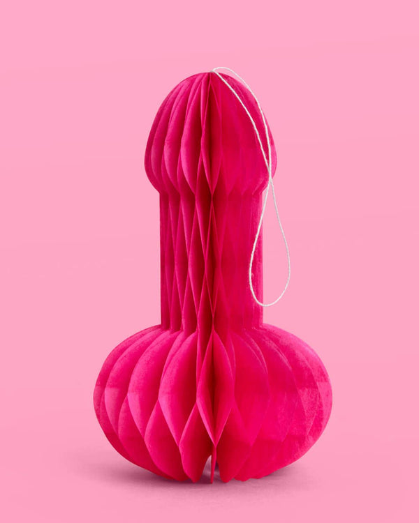 Bachelorette Paper Accordion Penis Decor