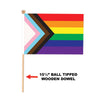Fabric 4" x 6" Pride Flag
