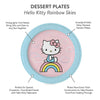 Hello Kitty Rainbow Skies Dessert Plates, 8pk