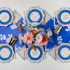 Multicolor Elegant Floral Dessert Plates, 8pk (MULTIPACK)