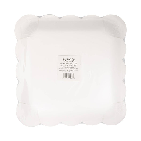 Red, white & blue stars plates, 8pk