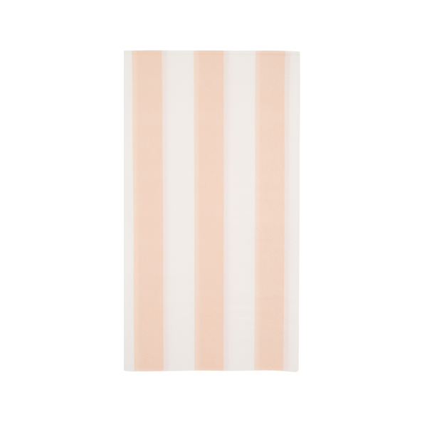 Sweet Peach Cabana Stripe Dinner Napkins, 20pk