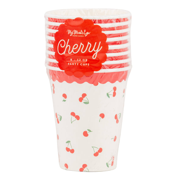 Cherries Party Cup, 8pk