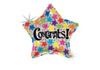 19” Congrats Star Mylar balloon