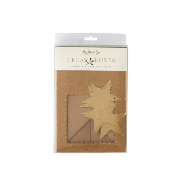 Christmas Memories Kraft Cookie Boxes, 6pk