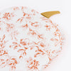Toile Pumpkin Plates