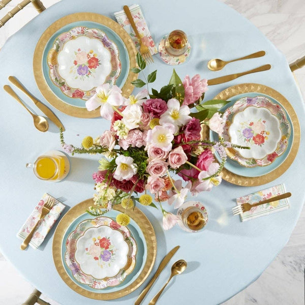 Garden Blooms Dinner Plates, 16pk