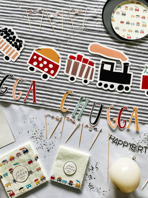 Train Cupcake Toppers