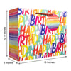 Rainbow Birthday Large Gift Bag