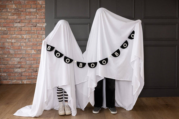 Occasions Boo Black Felt Bunting Banner