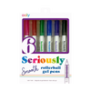 Seriously: Smooth Rollerball Gel Pens (Set of 6)