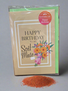 Greeting Card Happy Birthday Soil Mate- Pollinator Flower Seed Mix