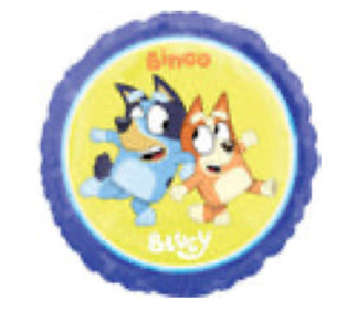 18” Bingo & Bluey Mylar balloon