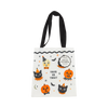 Vintage Halloween Characters Canvas Tote Bag