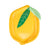 Lemon Shaped Plates, 8pk