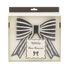 Black and White Bow Banner