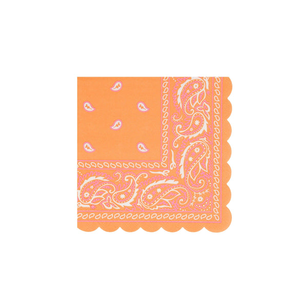 Western Bandana Small Napkins