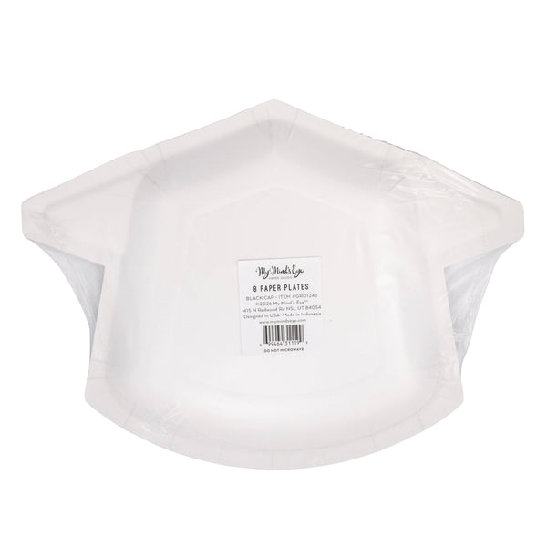 Black Cap Shaped Plate