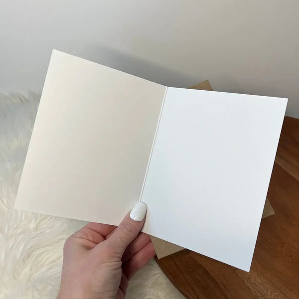 Congrats Multicolor Stack Text Greeting Card