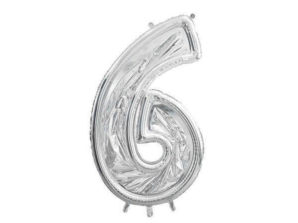 GIANT Silver Number Balloon Frame| 49 In
