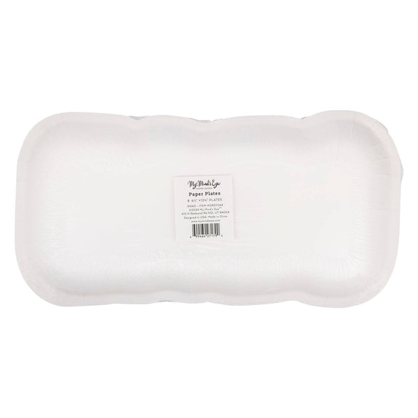 GRAD Shaped Dinner Plates, 8pk