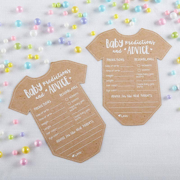 Baby Shower Prediction/Advice Card, 50pk