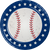 Baseball Dessert Plates, 16pk