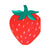 Strawberry Shaped Guest Napkin, 24pk